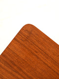 Tavolino scandinavo vintage con struttura in metallo 10