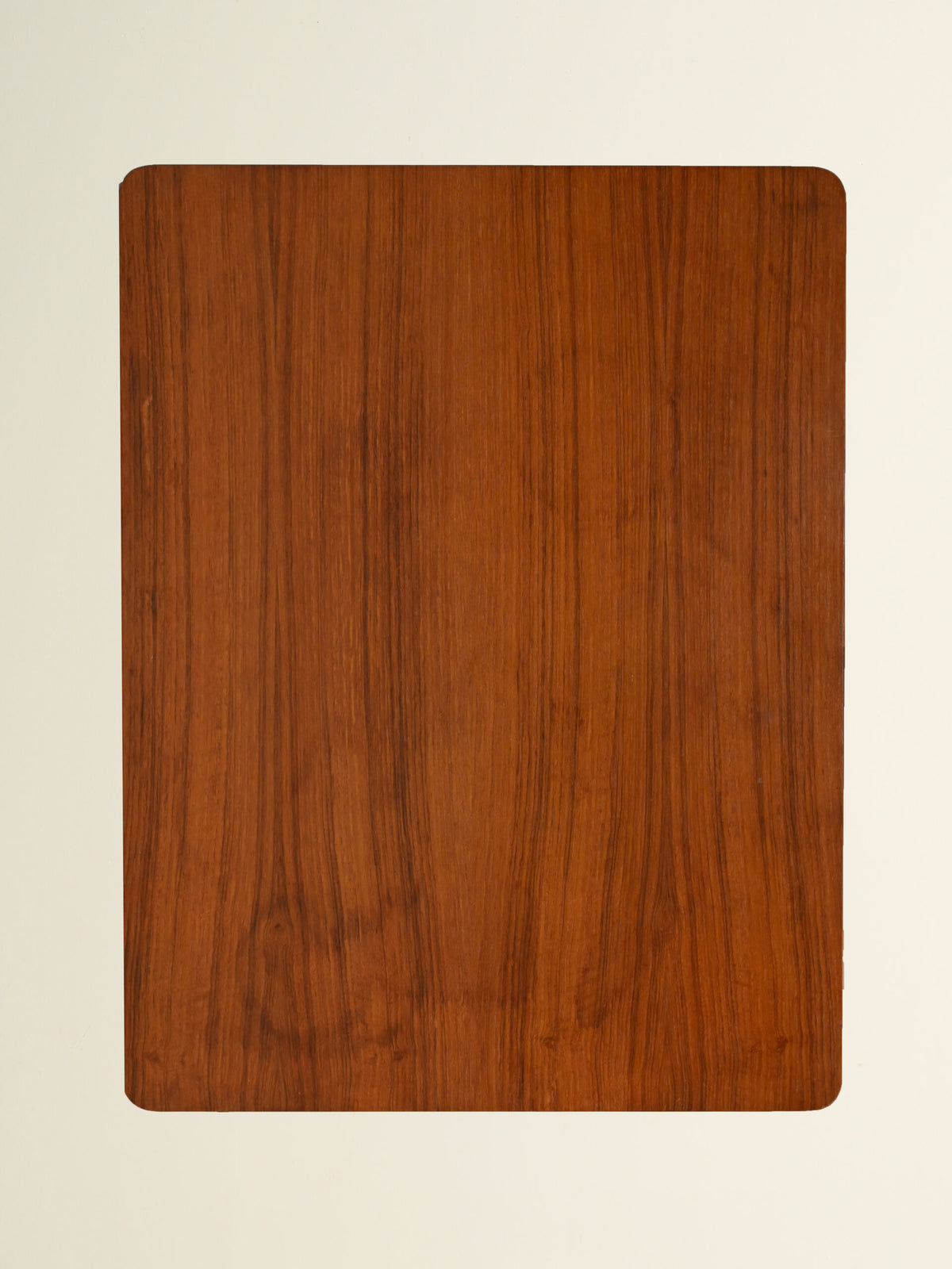 Tavolino scandinavo vintage con struttura in metallo 8