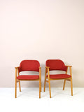 Coppia di poltroncine vintage nordiche 11