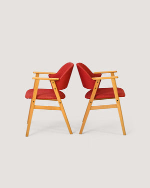 Coppia di poltroncine vintage nordiche