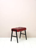 Pouf con contenitore vintage