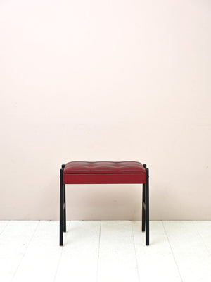 Pouf con contenitore vintage 1