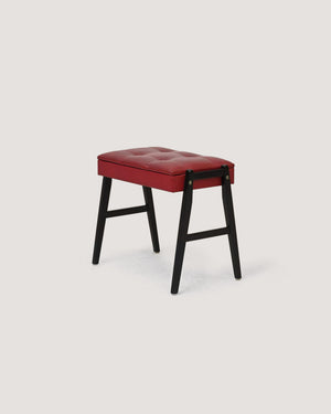 Pouf con contenitore vintage