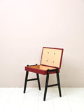 Pouf con contenitore vintage 3