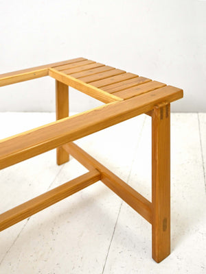 Panca scandinava con fioriera 6