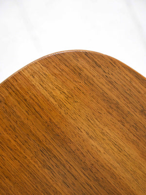 Tavolini scandinavi ovali di modernariato 4