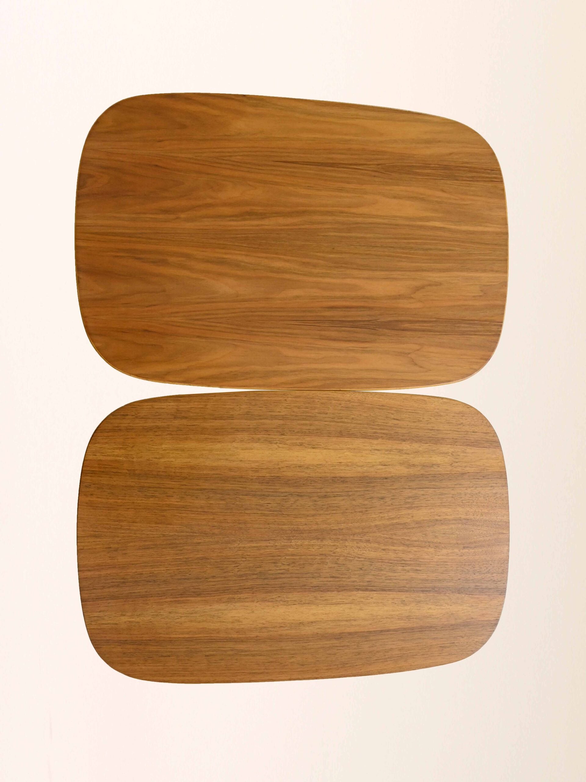 Tavolini scandinavi ovali di modernariato 8