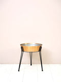 Fioriera vintage in metallo 1