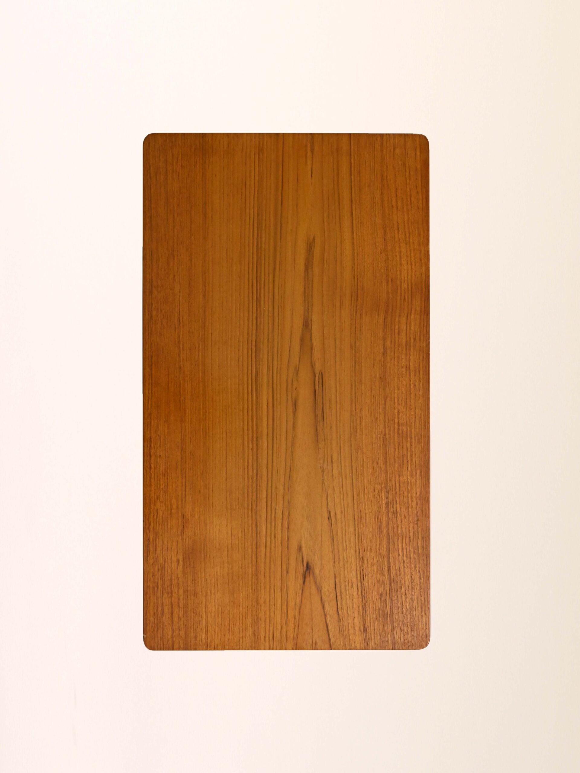 Tavolino scandinavo in teak e metallo 5