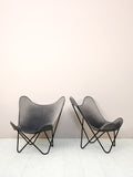 Coppia di safari chair vintage 1