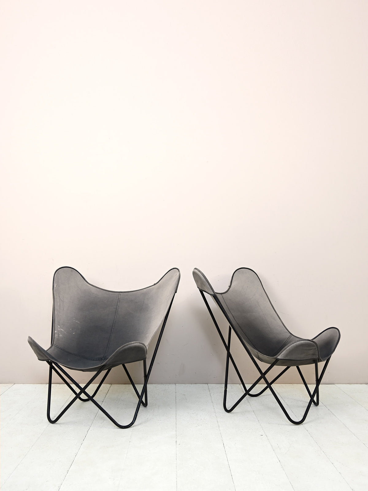 Coppia di safari chair vintage 1