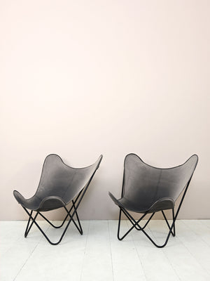 Coppia di safari chair vintage 4