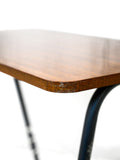 Tavolino in legno e metallo 5