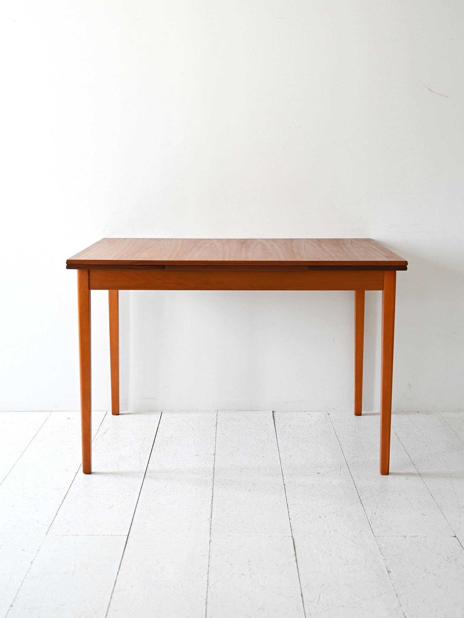 Tavolo scandinavo anni 50 in teak e rovere 3