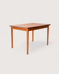 Tavolo scandinavo anni 50 in teak e rovere