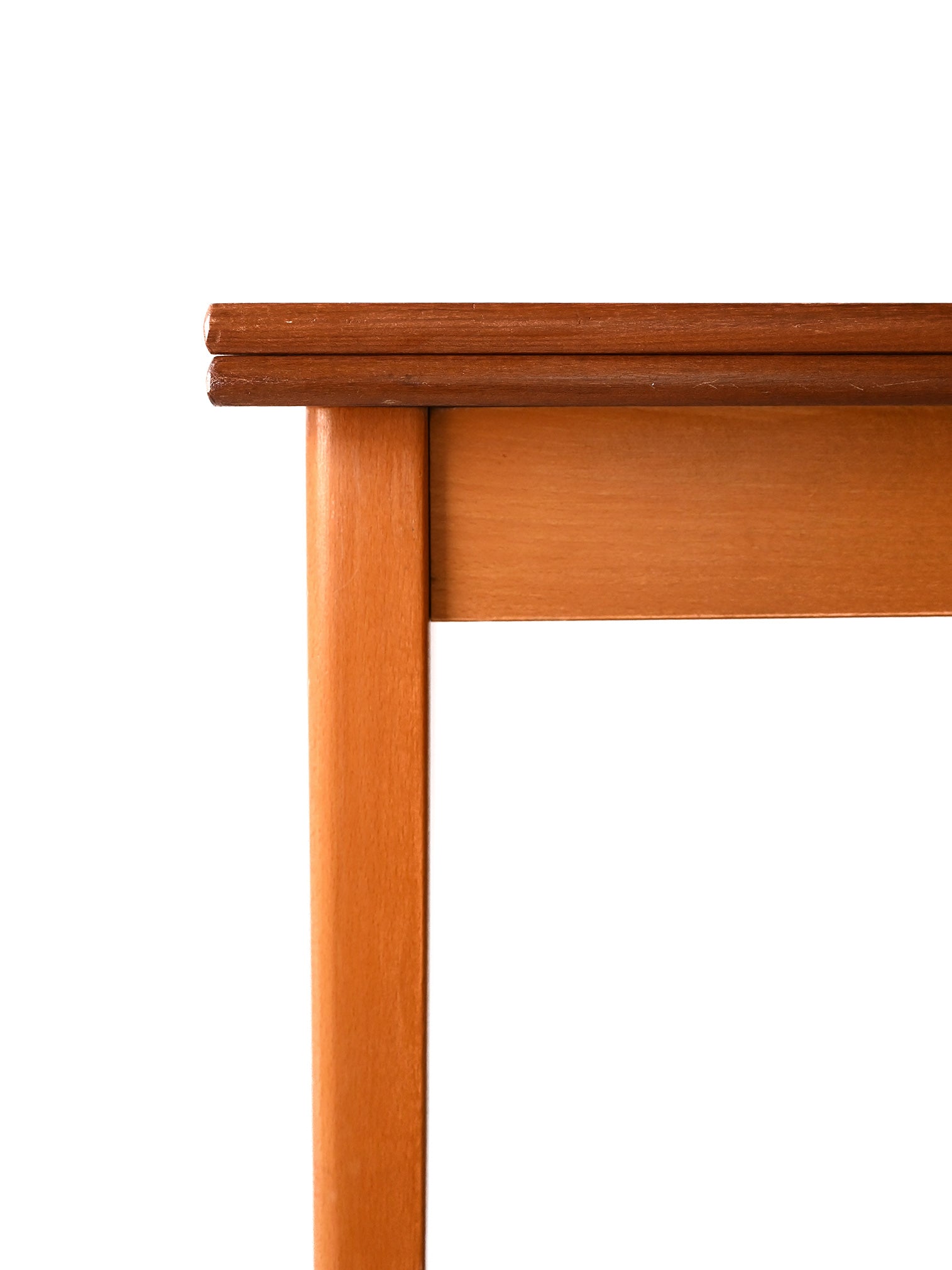 Tavolo scandinavo anni 50 in teak e rovere 7