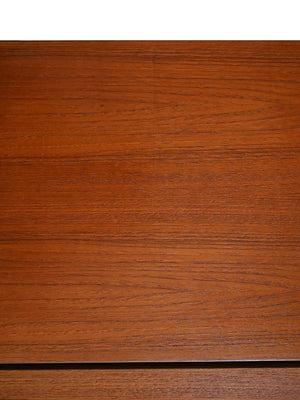 Tavolo scandinavo anni 50 in teak e rovere 9