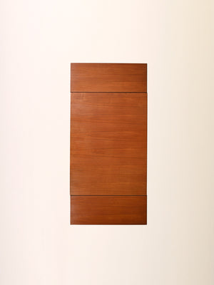 Tavolo scandinavo anni 50 in teak e rovere 10