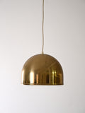 Lampada svedese in metallo dorato 1