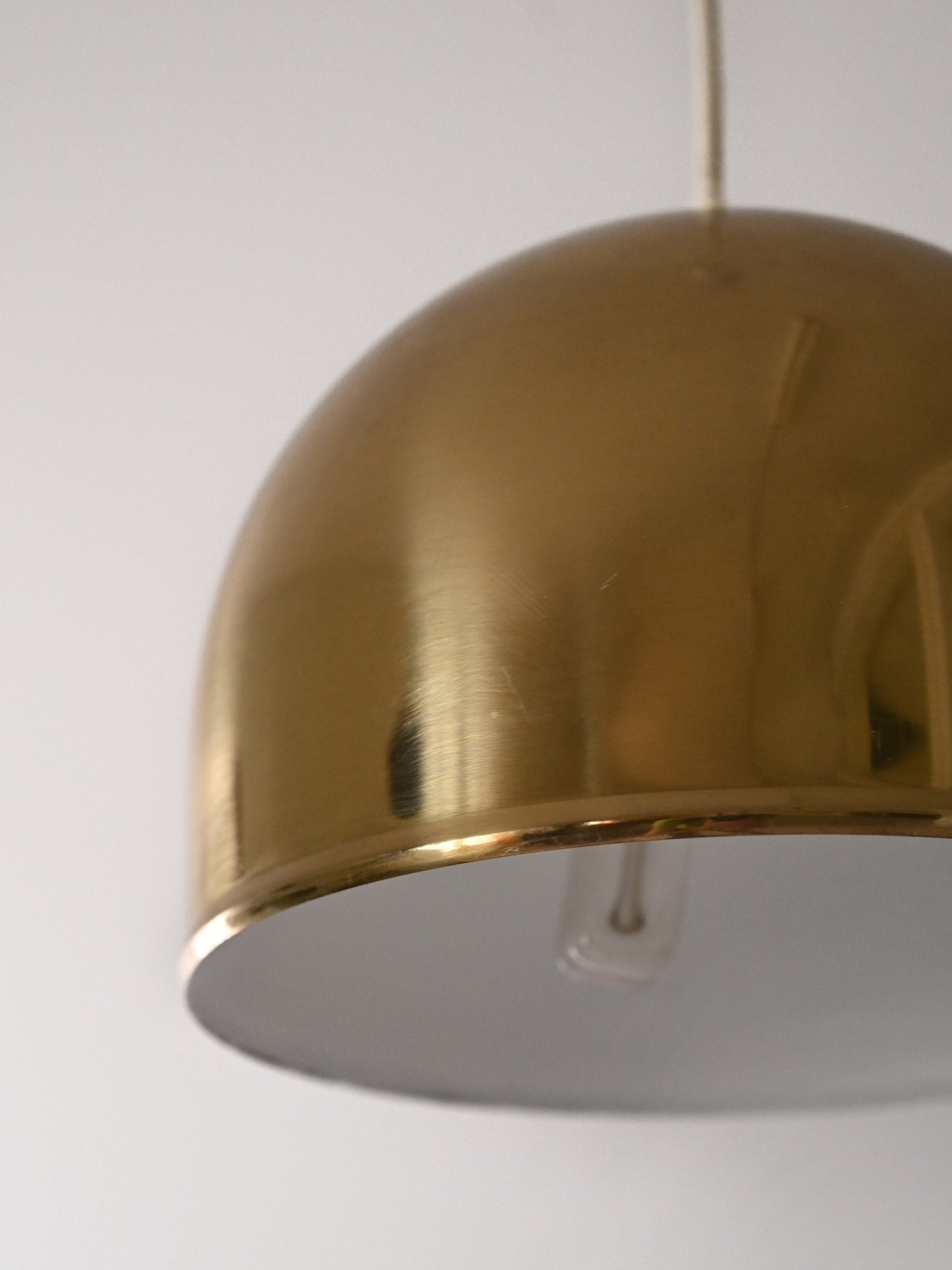 Lampada svedese in metallo dorato 3