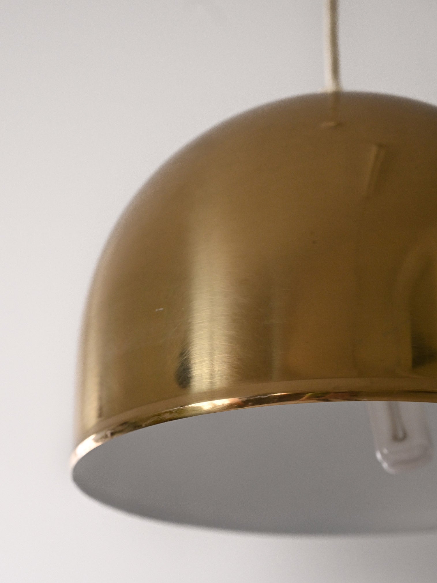 Lampada svedese in metallo dorato 4