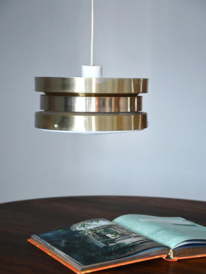 Lampada vintage scandinava a cerchi 3