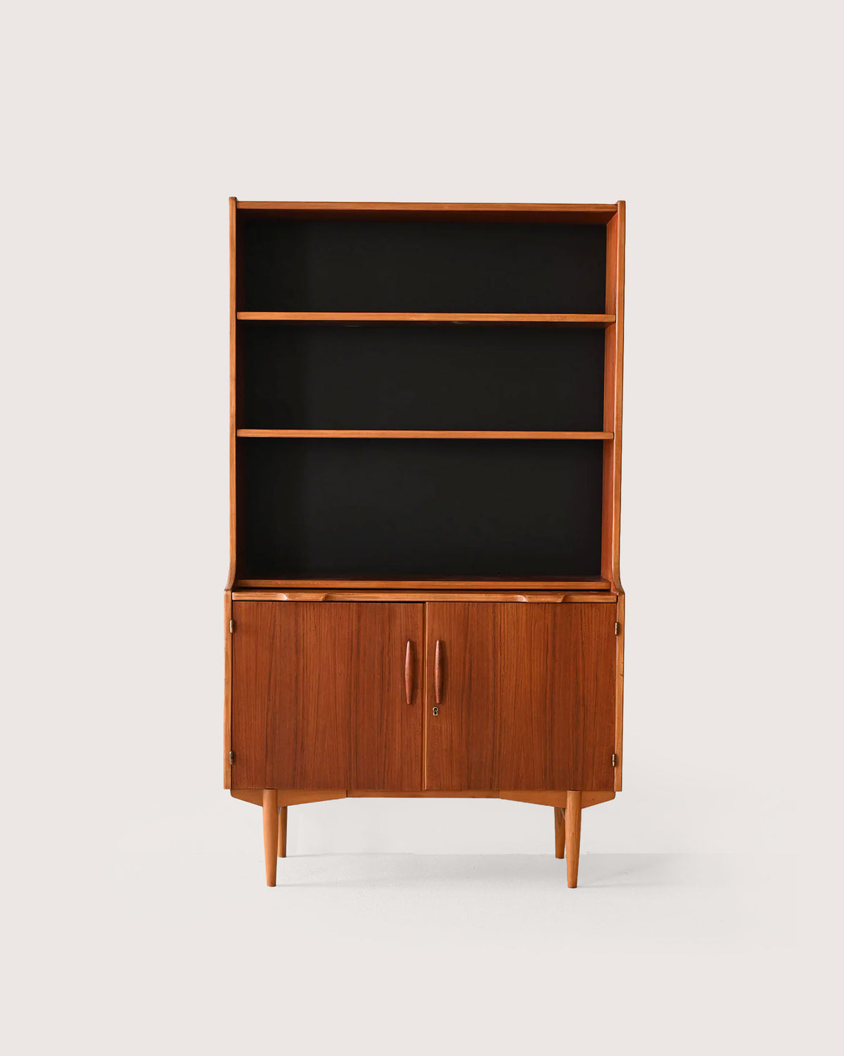 Libreria vintage con piano estraibile