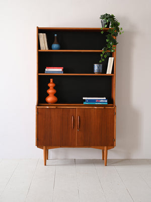 Libreria vintage con piano estraibile 1