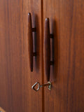 Libreria vintage con piano estraibile 9