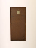 Specchio scandinavo vintage in teak, anni '50 6