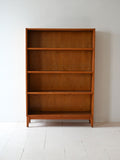 Libreria scandinava vintage in rovere 1