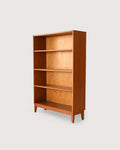 Libreria scandinava vintage in rovere