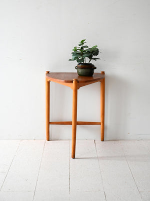 Tavolino da caffè scandinavo vintage in teak, anni '50-'60