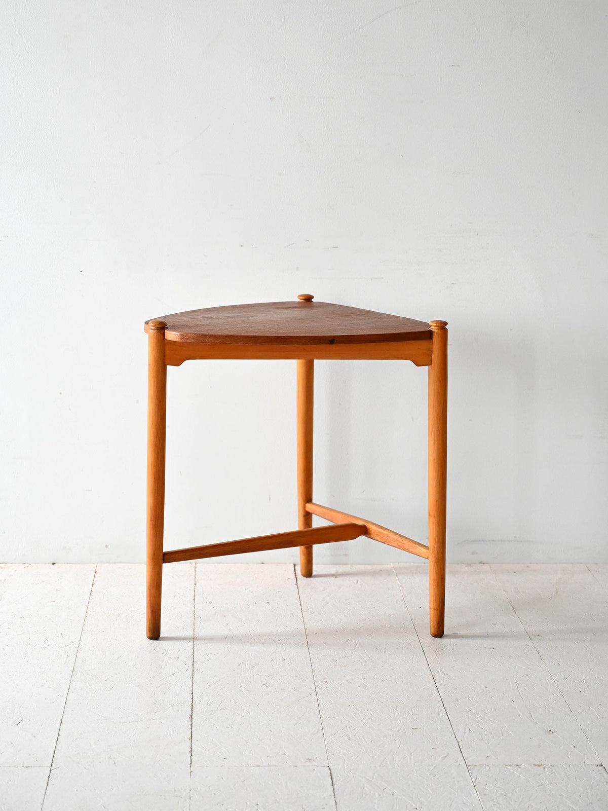 Tavolino da caffè scandinavo vintage in teak, anni '50-'60 3
