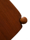 Tavolino da caffè scandinavo vintage in teak, anni '50-'60 6