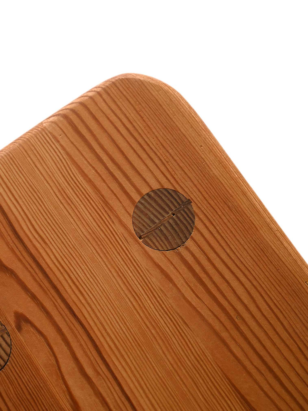 Sgabellino scandinavo anni ’50 in larice 2
