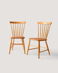 Coppia di sedie scandinave vintage modello Pinstolar