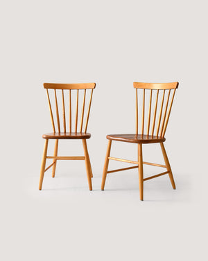 Coppia di sedie scandinave vintage modello Pinstolar