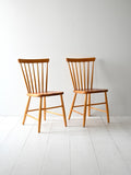 Coppia di sedie scandinave vintage modello Pinstolar 2