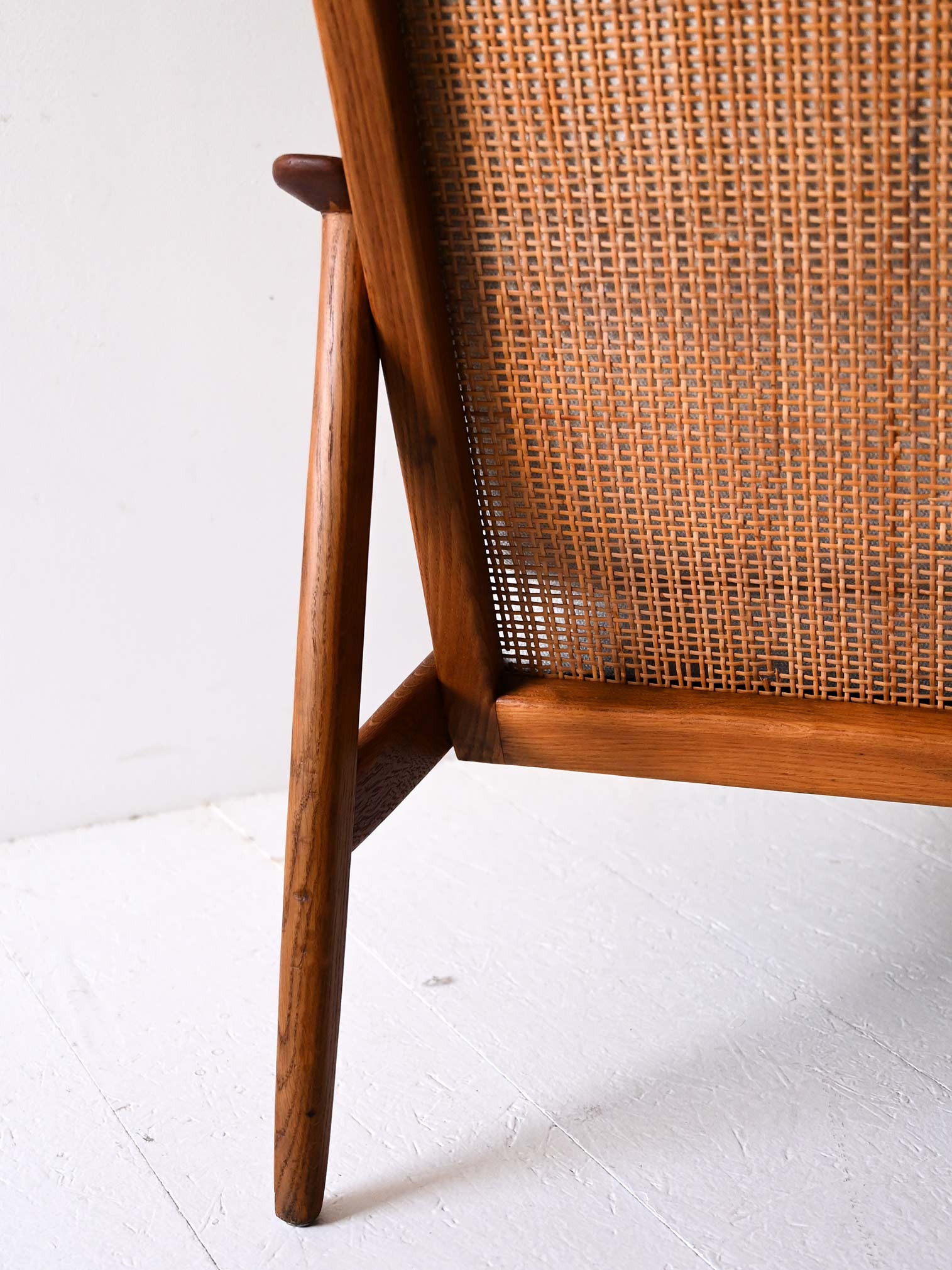Poltrona svedese in teak di Folke Ohlsson per DUX 4