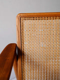 Poltrona svedese in teak di Folke Ohlsson per DUX 12