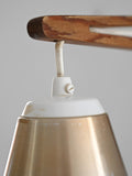 Applique in legno con braccio orientabile 6