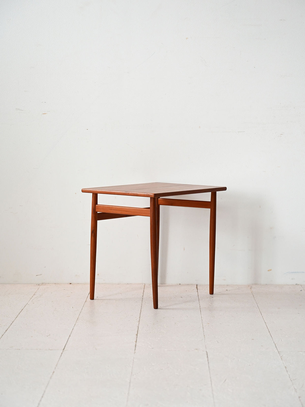Tavolino vintage scandinavo in teak 2