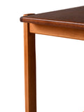 Coppia tavolini scandinavi vintage in teak e faggio 5