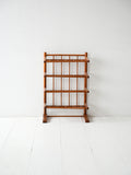 Portariviste scandinavo vintage anni 40 in betulla 1