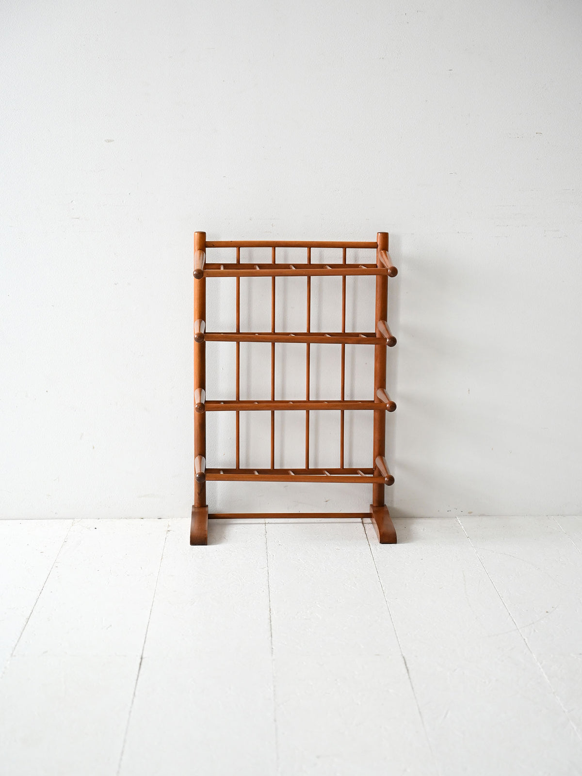 Portariviste scandinavo vintage anni 40 in betulla 1
