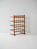 Portariviste scandinavo vintage anni 40 in betulla 4