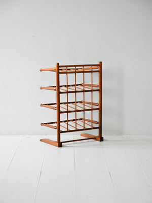 Portariviste scandinavo vintage anni 40 in betulla 4