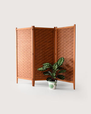 Paravento scandinavo Spåna in teak anni ’50/60