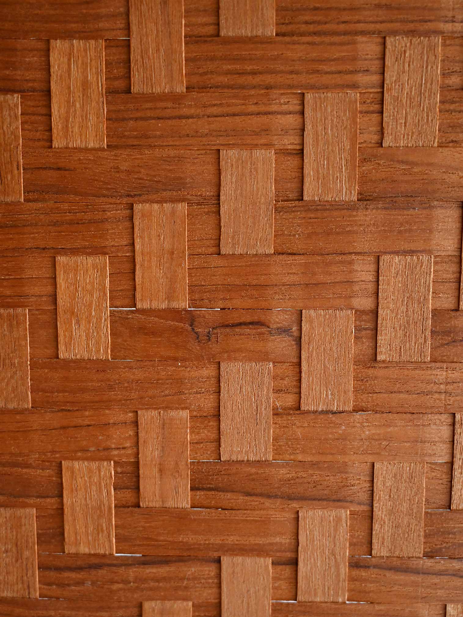 Paravento scandinavo Spåna in teak anni ’50/60 6